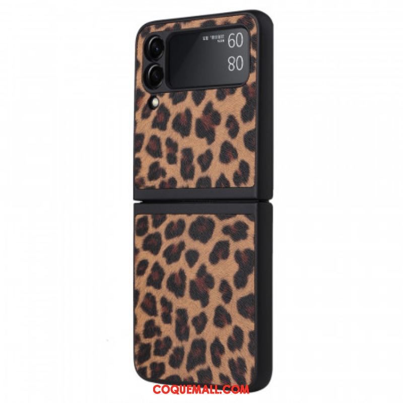 Coque Samsung Galaxy Z Flip 3 5G Léopard