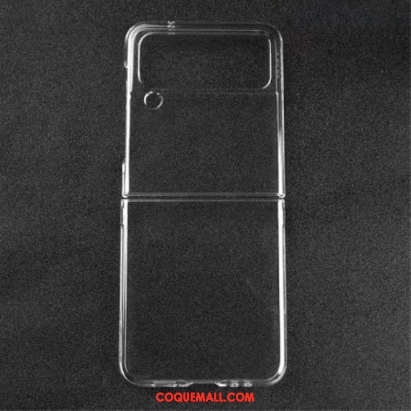 Coque Samsung Galaxy Z Flip 4 Plastique Transparente