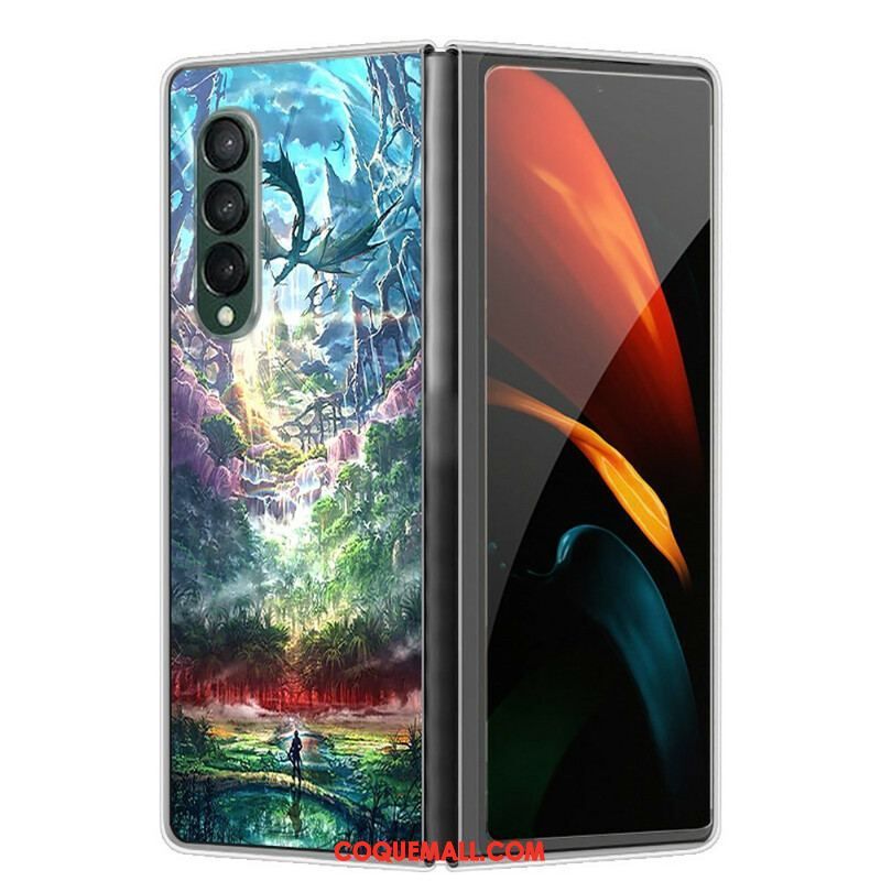 Coque Samsung Galaxy Z Fold 3 5G Nature Artistique