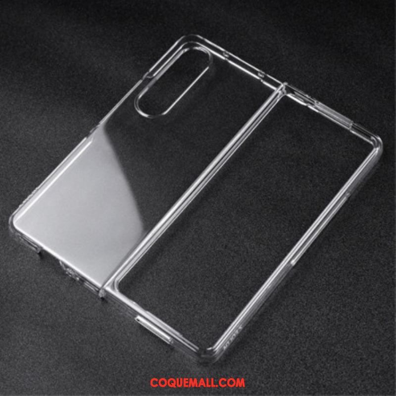 Coque Samsung Galaxy Z Fold 4 Plastique Invisible