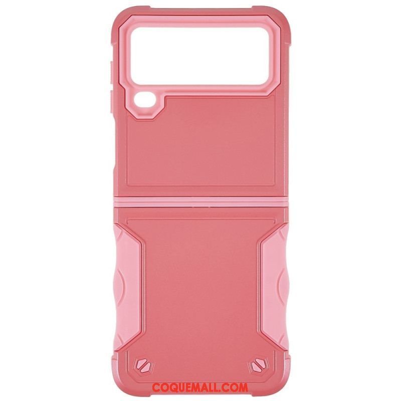 Coque Samsung Z Flip 4 Hybride à Boutons