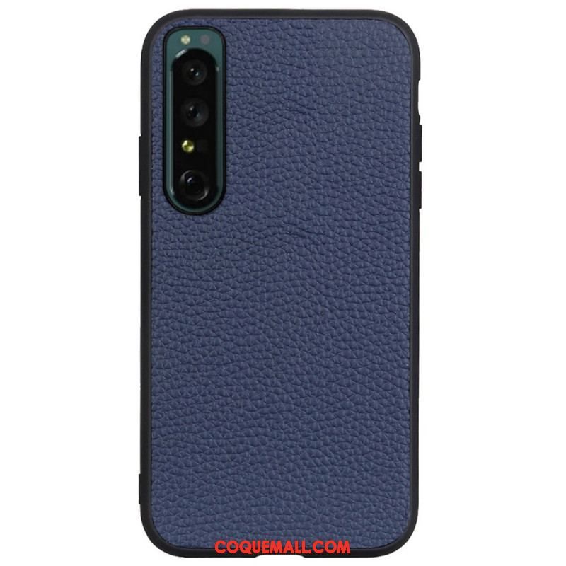 Coque Sony Xperia 1 IV Hybride Véritable Cuir