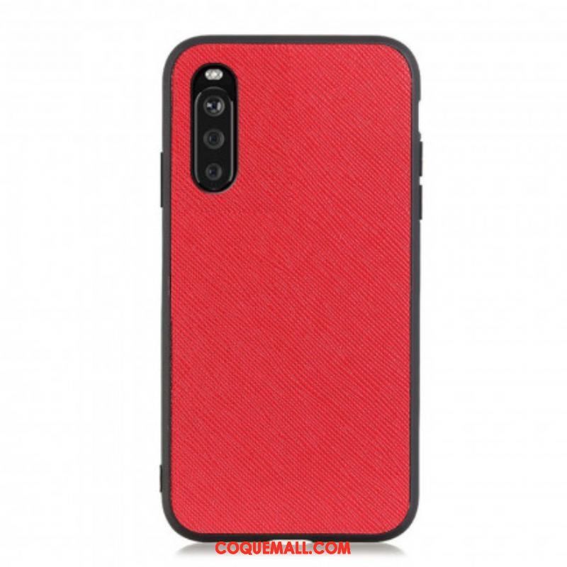 Coque Sony xperia 10 III Mini Véritable Cuir Texturé