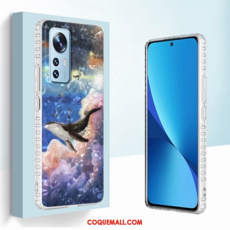 Coque Xiaomi 12 / 12X Baleine Stylée