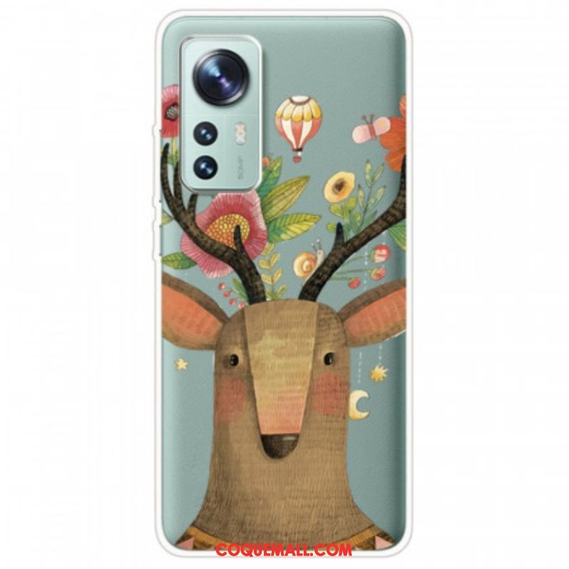 Coque  Xiaomi 12 / 12X  Cerf Tribal