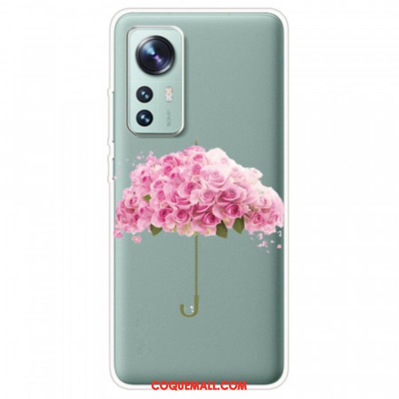 Coque  Xiaomi 12 / 12X  Parapluie Floral