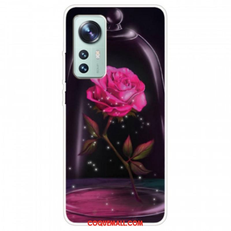 Coque  Xiaomi 12 / 12X  Rose Magique