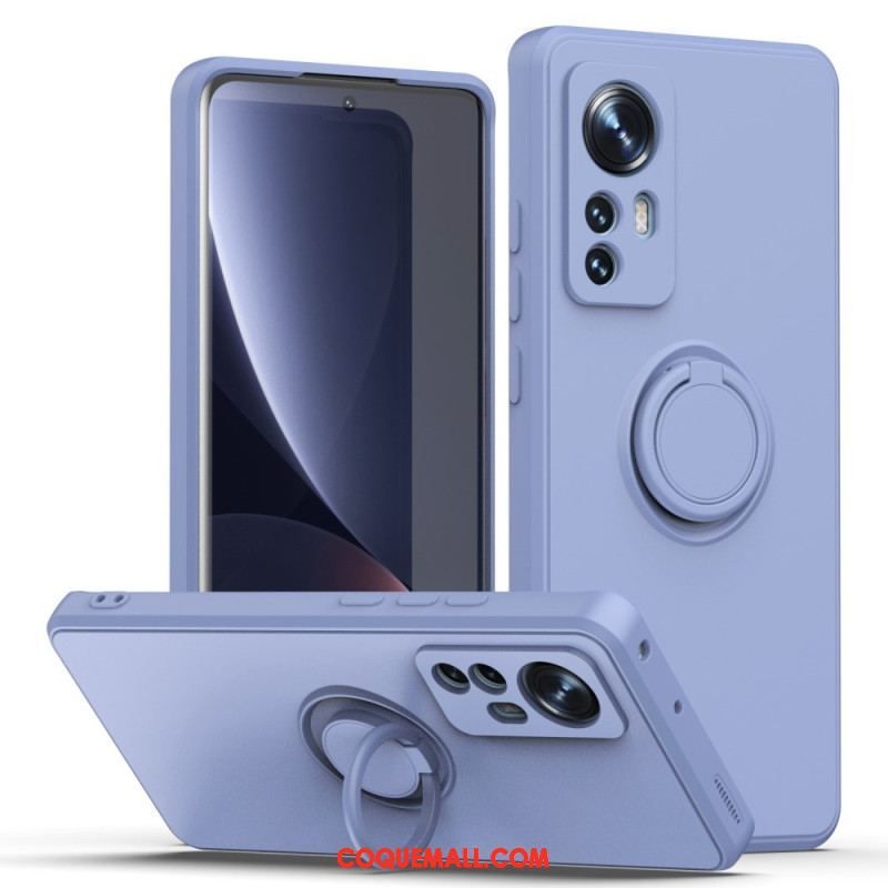 Coque Xiaomi 12 / 12X Unie Anneau-Support