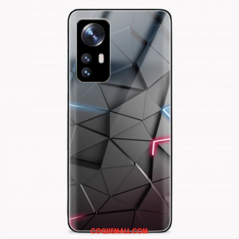 Coque  Xiaomi 12 / 12X  Verre Trempé Géométrie