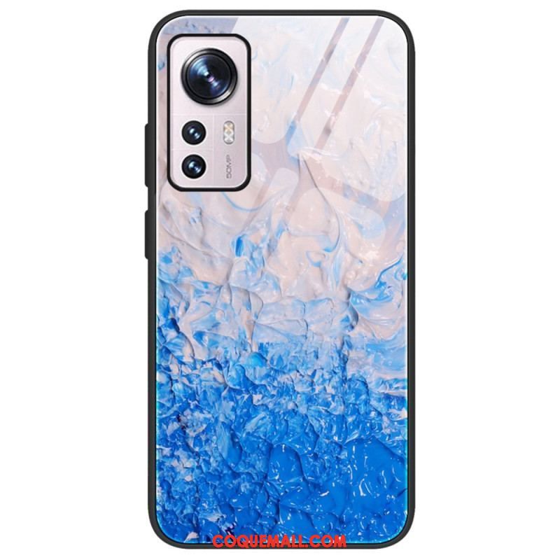 Coque Xiaomi 12 / 12X Verre Trempé Marble Colors