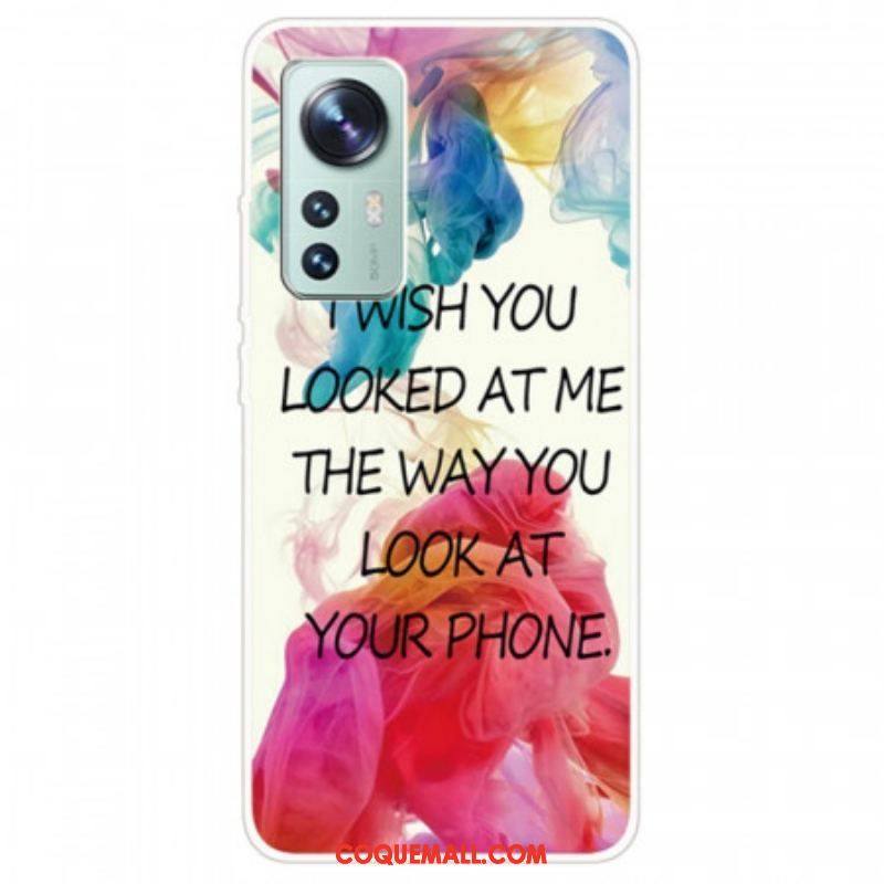 Coque  Xiaomi 12 / 12X  Wish You Looked At Me