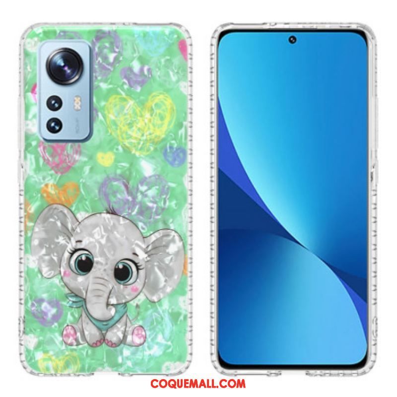 Coque Xiaomi 12 / 12X Éléphant Stylé