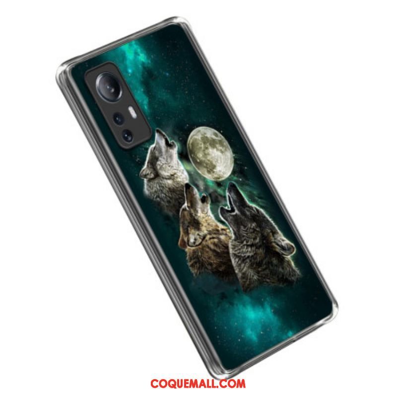 Coque Xiaomi 12 Lite Anti-Jaunissement Loups