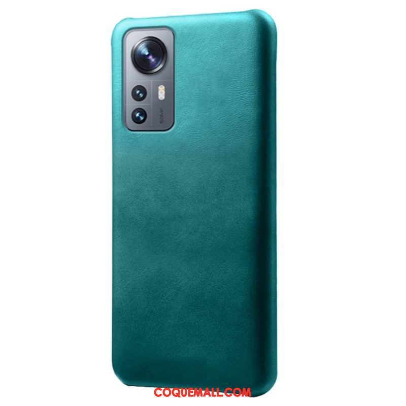 Coque Xiaomi 12 Pro Effet Cuir
