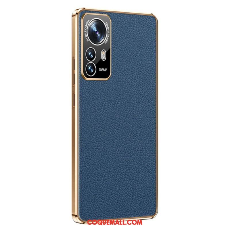 Coque Xiaomi 12 Pro Véritable Cuir