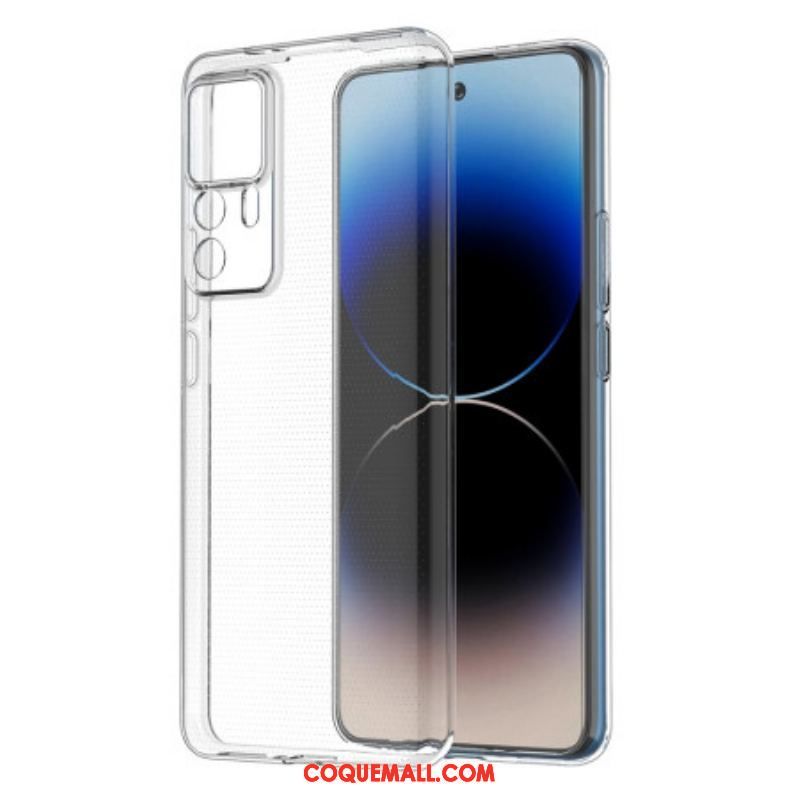 Coque Xiaomi 12T / 12T Pro Silicone Flexible Transparente