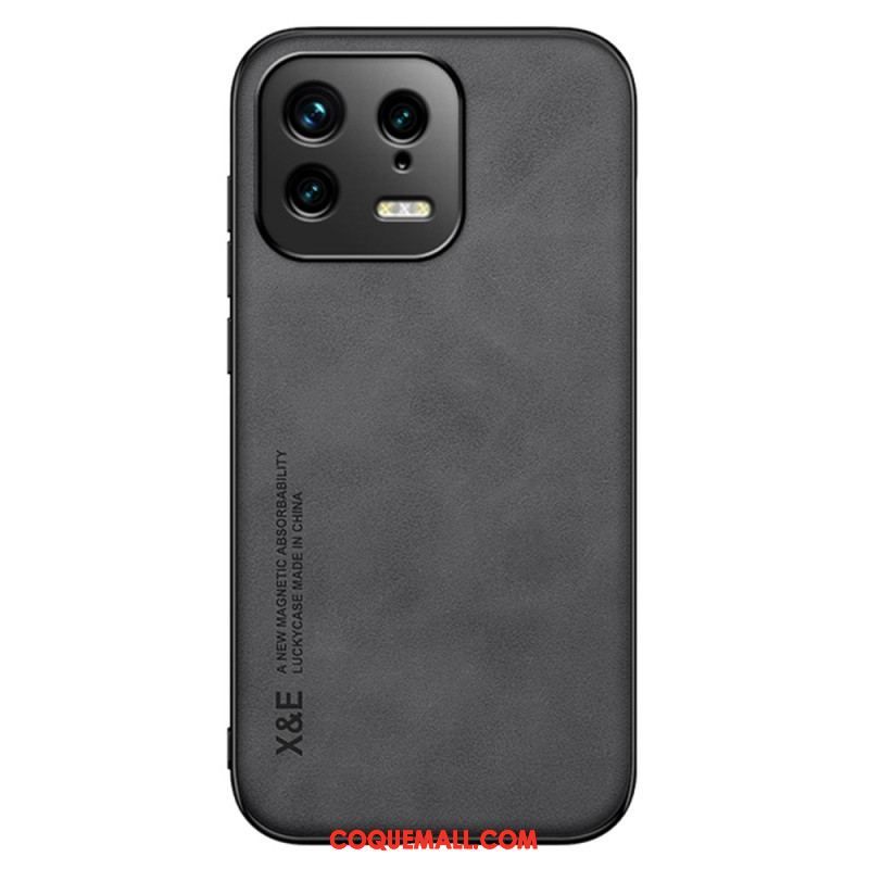 Coque Xiaomi 13 Cuir Effet Cuir X&E