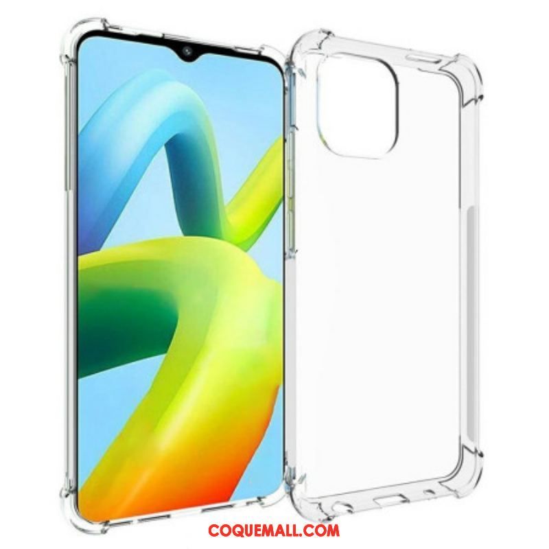 Coque Xiaomi Redmi A1 Transparente Coins Renforcés