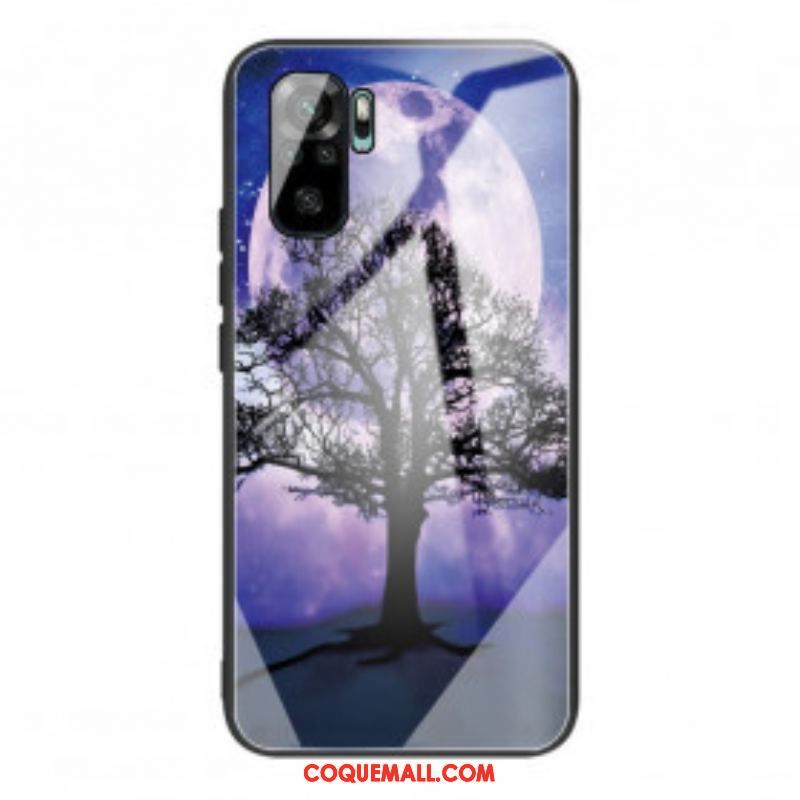 Coque Xiaomi Redmi Note 10/10S/Poco M5s Arbre et Lune