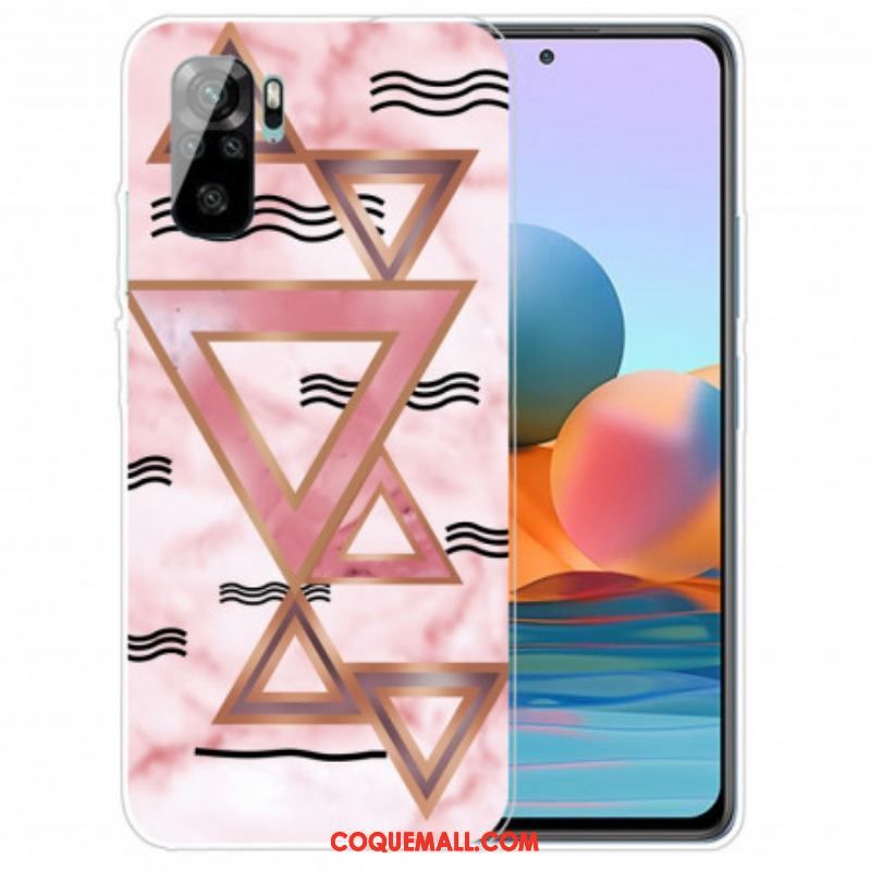 Coque Xiaomi Redmi Note 10/10S/Poco M5s Marbre Fantaisie