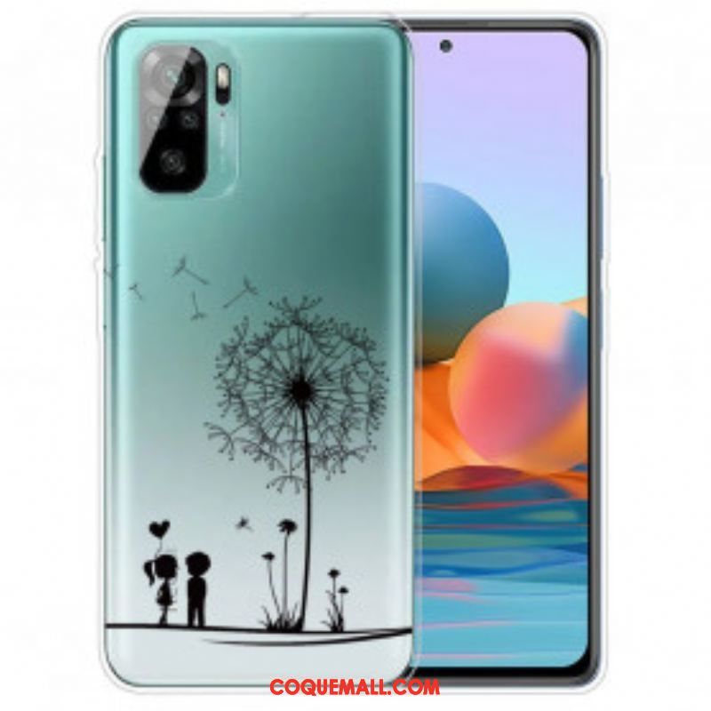 Coque Xiaomi Redmi Note 10/10S/Poco M5s Pissenlit Love