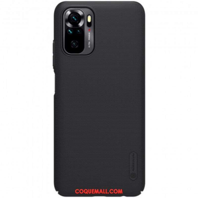 Coque Xiaomi Redmi Note 10/10S/Poco M5s Rigide Givré Nillkin