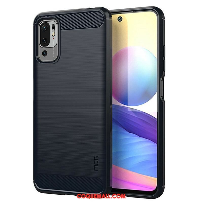 Coque Xiaomi Redmi Note 10 5G / Poco M3 Pro 5G Fibre Carbone Brossée MOFI