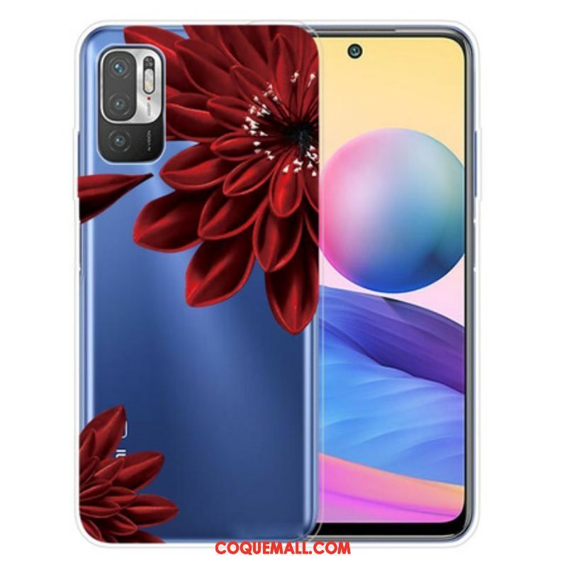 Coque Xiaomi Redmi Note 10 5G / Poco M3 Pro 5G Fleurs Sauvages