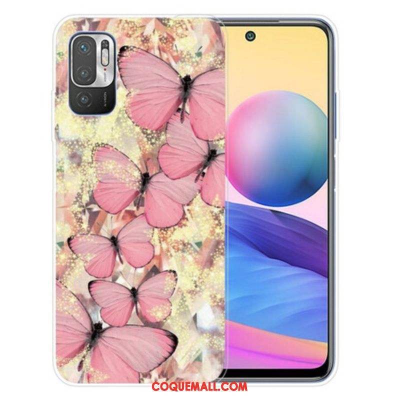 Coque Xiaomi Redmi Note 10 5G / Poco M3 Pro 5G Papillons Royaux