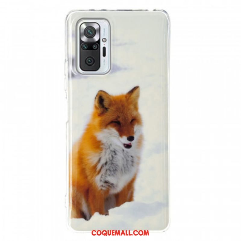 Coque Xiaomi Redmi Note 10 Pro Fluorescente Renard