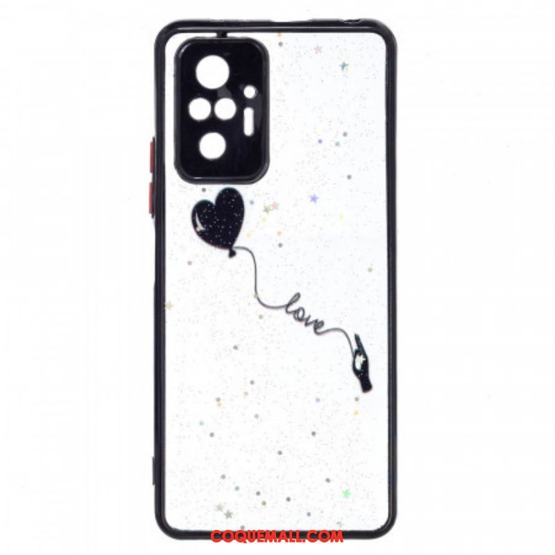 Coque Xiaomi Redmi Note 10 Pro Hybride Love