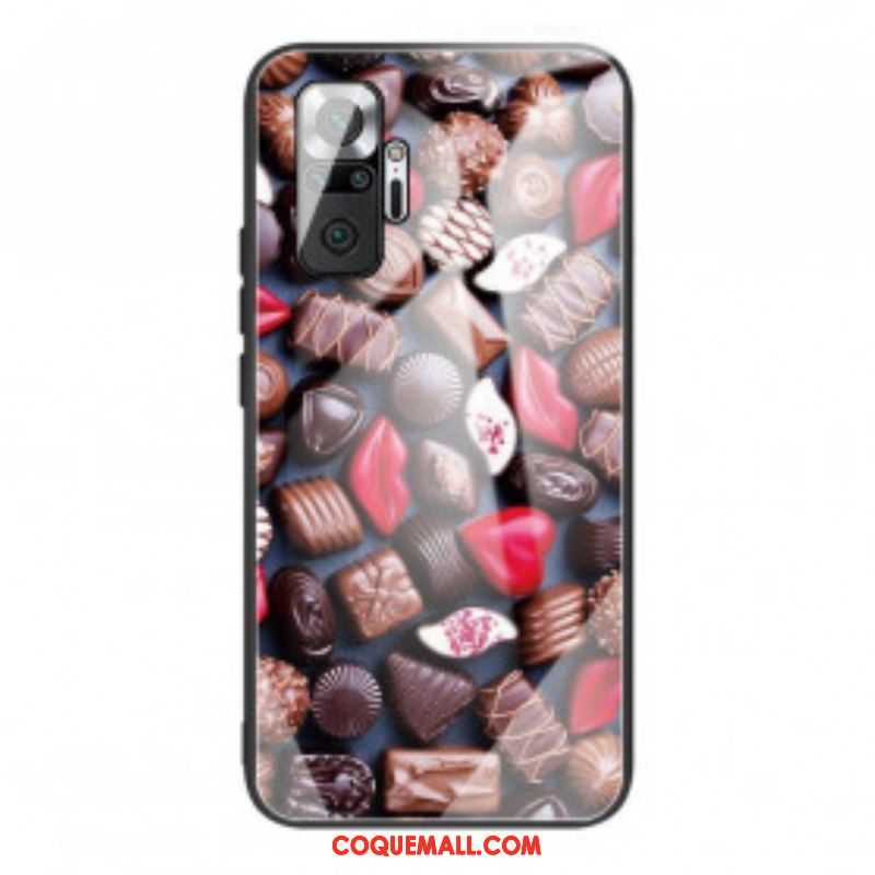 Coque Xiaomi Redmi Note 10 Pro Verre Trempé Chocolat