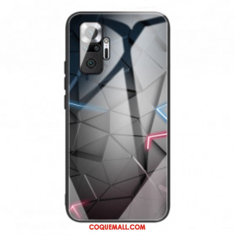 Coque Xiaomi Redmi Note 10 Pro Verre Trempé Géométrie