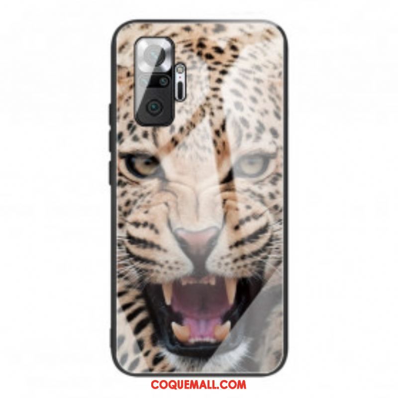 Coque Xiaomi Redmi Note 10 Pro Verre Trempé Léopard