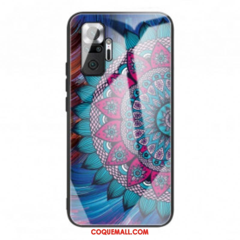 Coque Xiaomi Redmi Note 10 Pro Verre Trempé Mandala