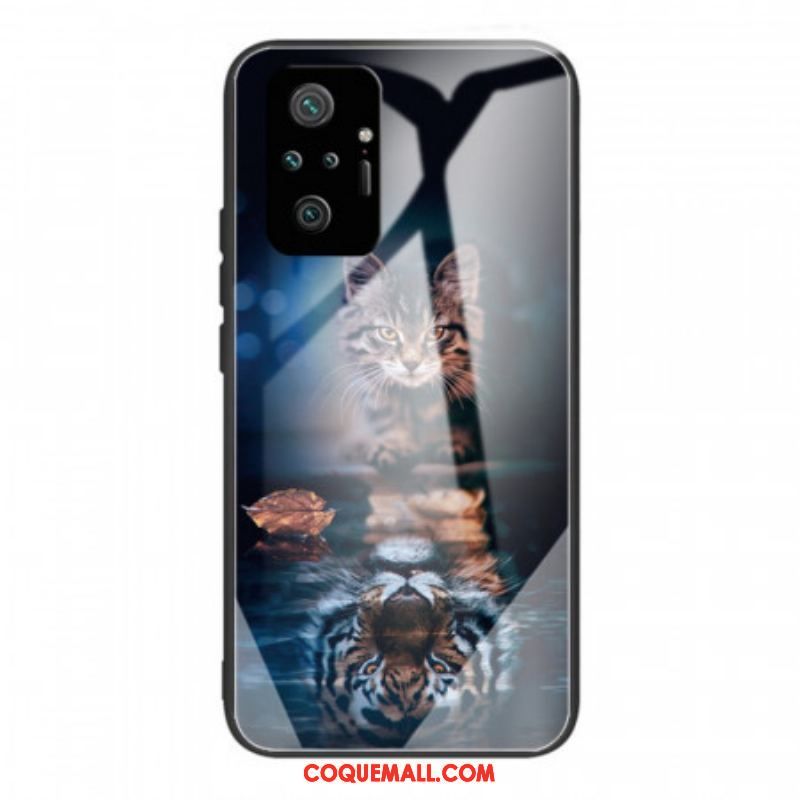 Coque Xiaomi Redmi Note 10 Pro Verre Trempé Mon Tigre