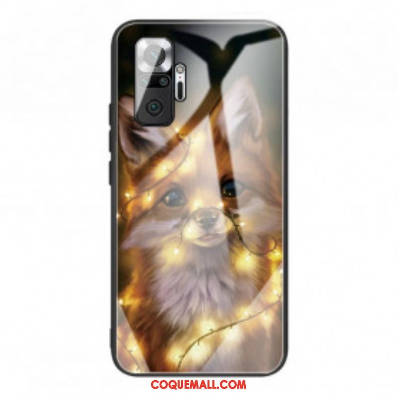 Coque Xiaomi Redmi Note 10 Pro Verre Trempé Renard