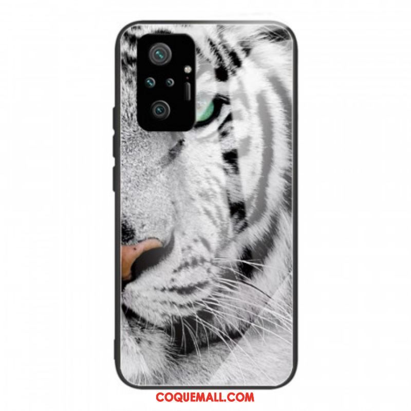 Coque Xiaomi Redmi Note 10 Pro Verre Trempé Tigre