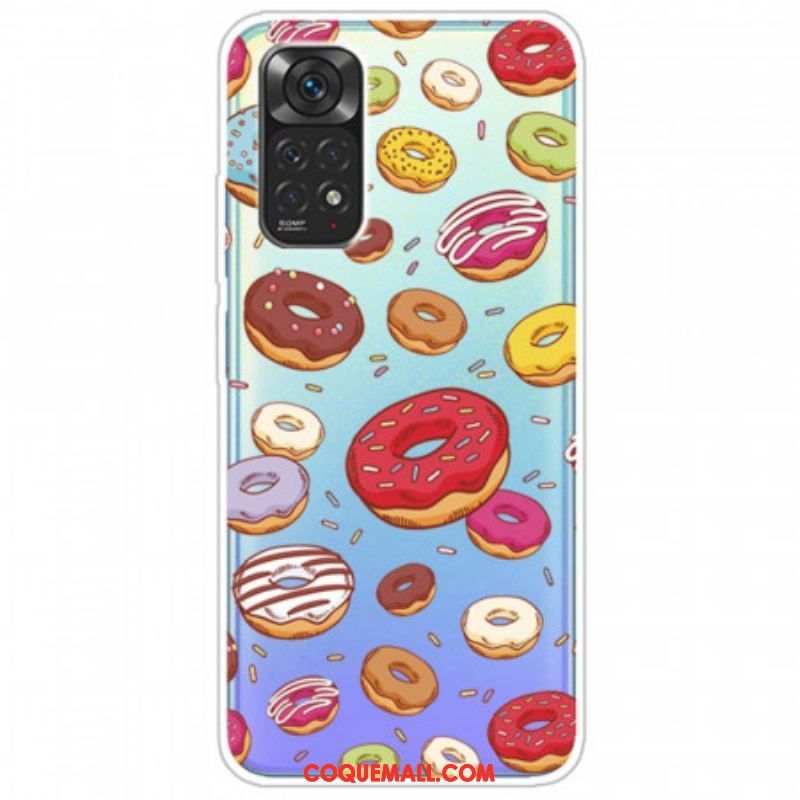 Coque Xiaomi Redmi Note 11 / 11s Love Donuts
