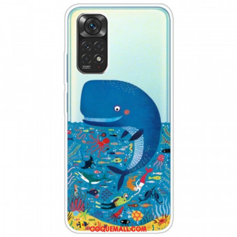 Coque Xiaomi Redmi Note 11 / 11s Monde Marin