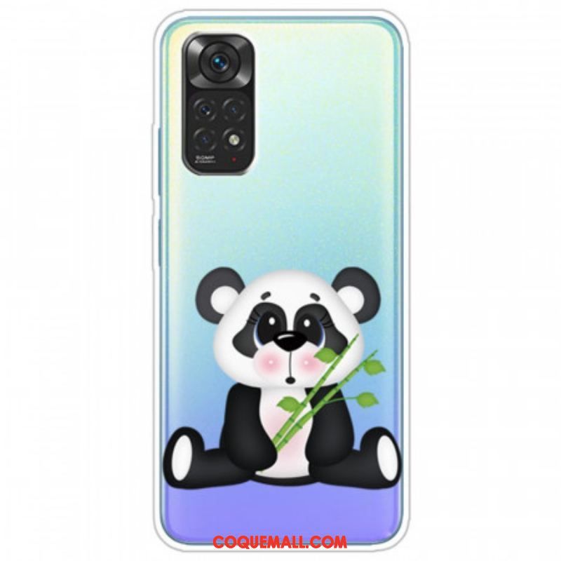 Coque Xiaomi Redmi Note 11 / 11s Transparente Panda Triste