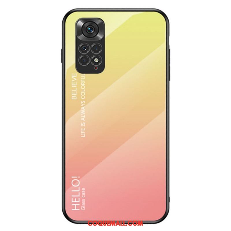 Coque Xiaomi Redmi Note 11 / 11s Verre Trempé Hello