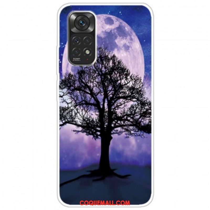 Coque Xiaomi Redmi Note 11 Pro /  Note 11 Pro 5G Arbre et Lune