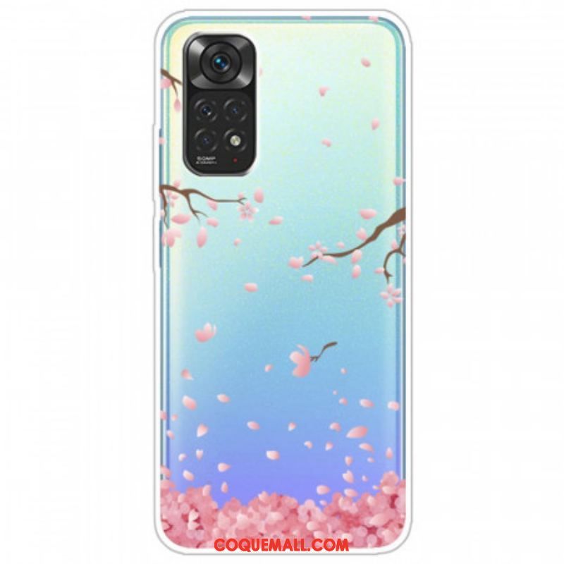 Coque Xiaomi Redmi Note 11 Pro /  Note 11 Pro 5G Branches à Fleurs