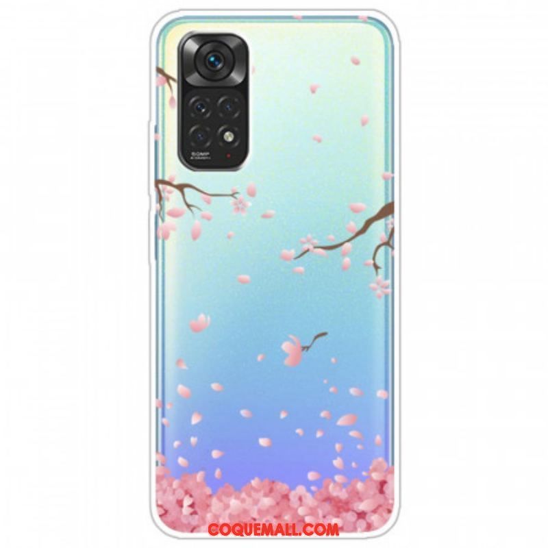 Coque Xiaomi Redmi Note 11 Pro / Note 11 Pro 5G Branches à Fleurs