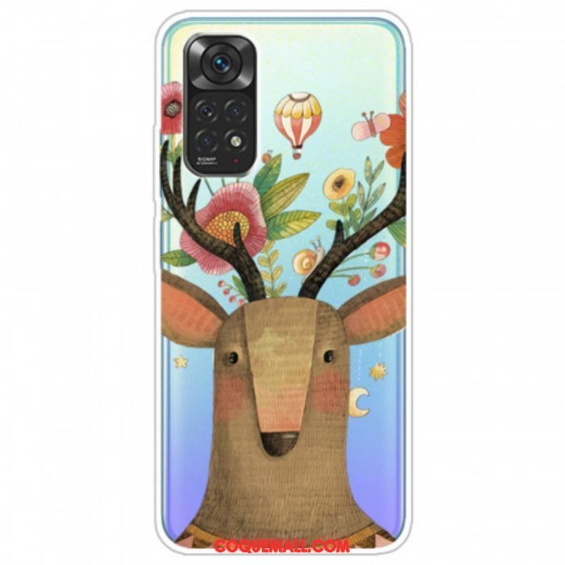 Coque Xiaomi Redmi Note 11 Pro / Note 11 Pro 5G Cerf Tribal