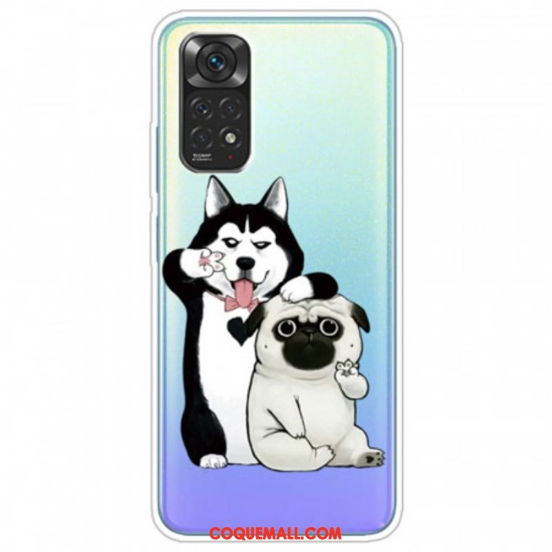 Coque Xiaomi Redmi Note 11 Pro /  Note 11 Pro 5G Drôles de Chiens