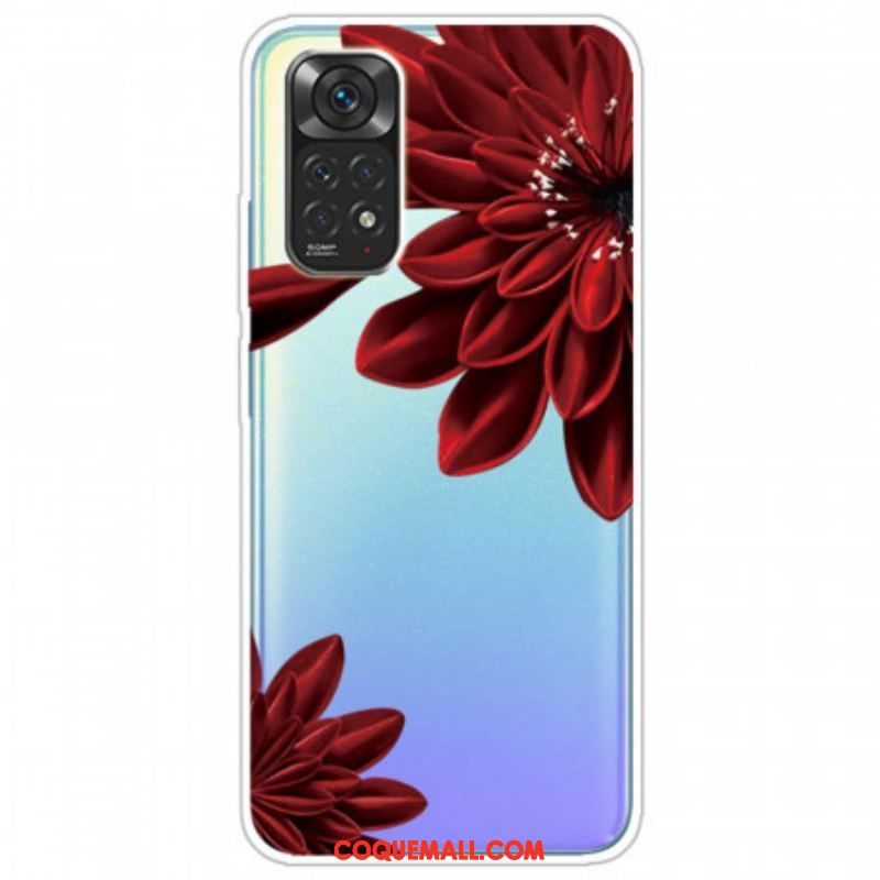 Coque Xiaomi Redmi Note 11 Pro /  Note 11 Pro 5G Fleurs Sauvages