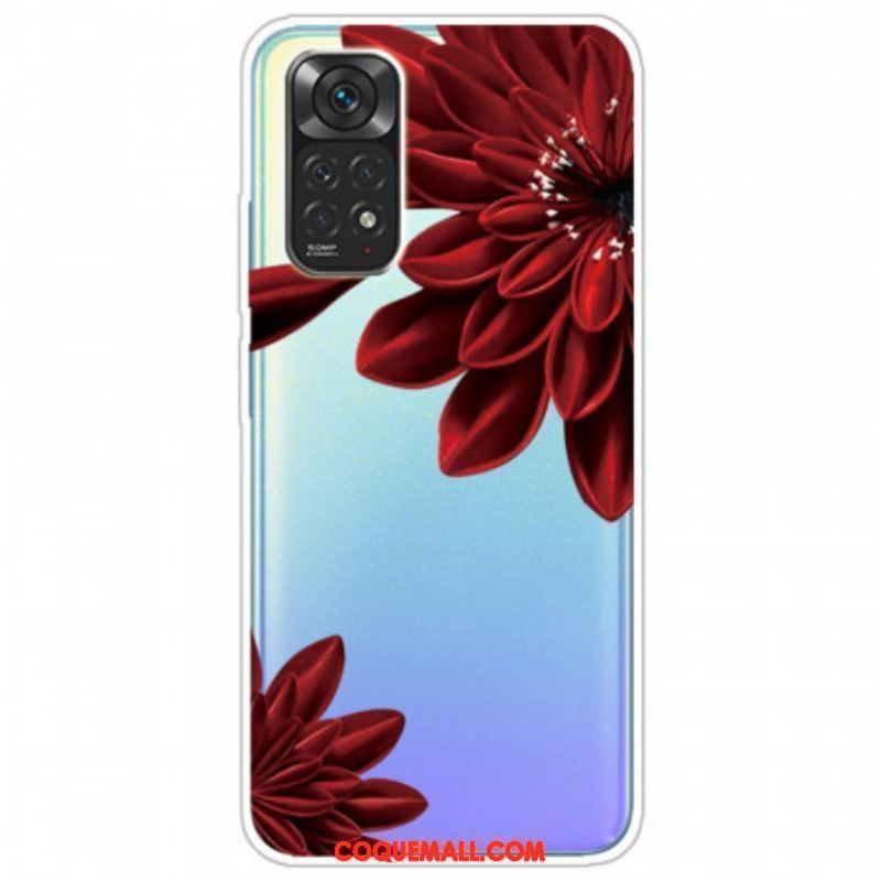 Coque Xiaomi Redmi Note 11 Pro / Note 11 Pro 5G Fleurs Sauvages