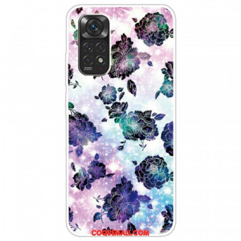 Coque Xiaomi Redmi Note 11 Pro / Note 11 Pro 5G Fleurs Vintage